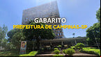 Gabarito Campinas-SP 2025 sai pela Vunesp