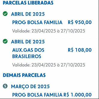 Consulta do Bolsa Família em abril é liberada. Consulta do Bolsa Família em abril é liberada.