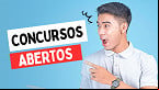 Concursos abertos: 59 editais abrem inscrições na semana de 07 de abril