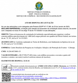 Créditos: Divulgação/PN Créditos: Divulgação/PN