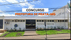 Prefeitura de Prata-MG abre concurso público para 3 cargos